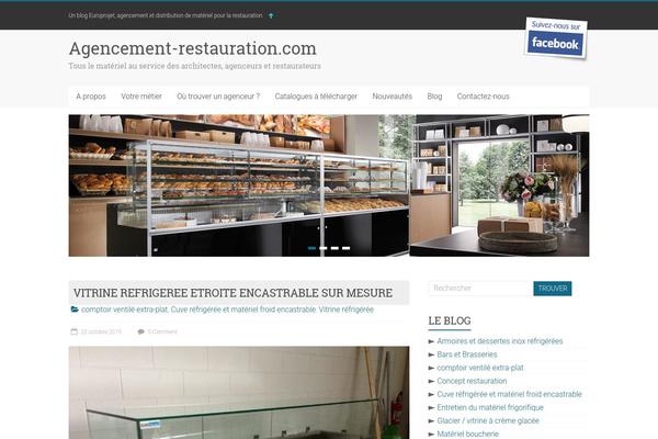 Accelerate theme site design template sample