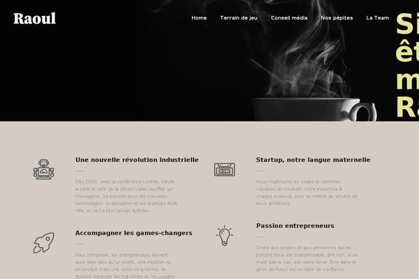 Pisces theme site design template sample