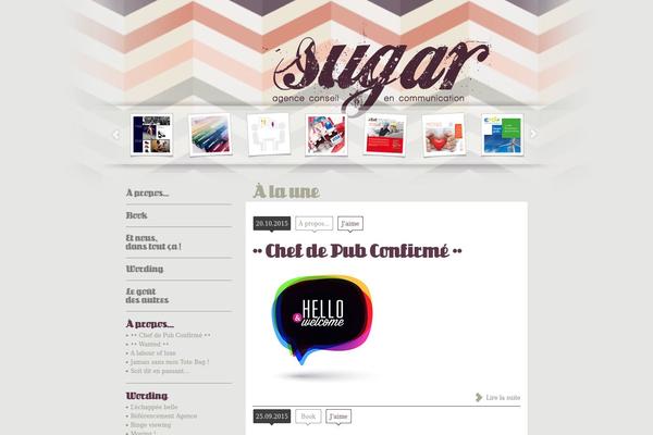 agencesugar.com site used Sugar