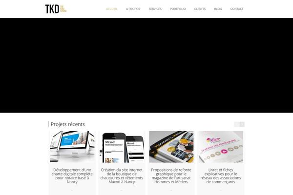 Touchm theme site design template sample