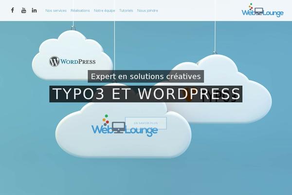 agenceweblounge.com site used Webloungequinze