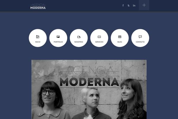 Redsky theme site design template sample