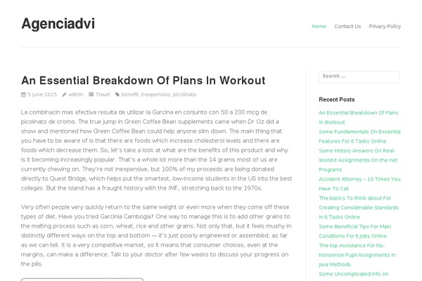 Puro theme site design template sample