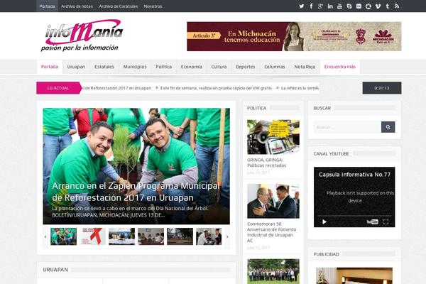 agenciainfomania.com site used Htmag