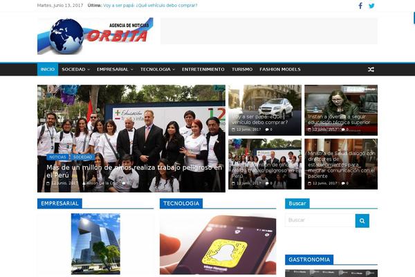 Newsup theme site design template sample