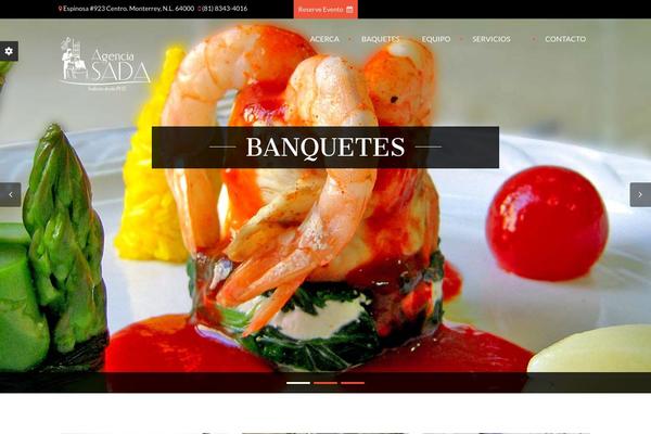 agenciasada.com site used Vienna-theme