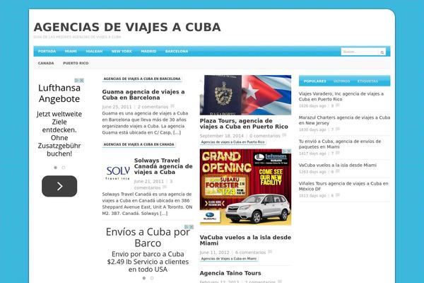 agenciasdeviajesacuba.com site used Travelpress