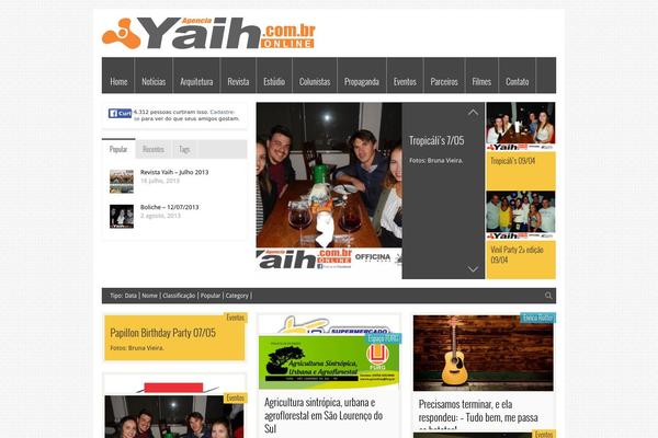 FlyingNews theme site design template sample