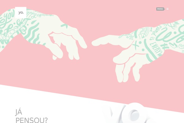 Flamingo theme site design template sample