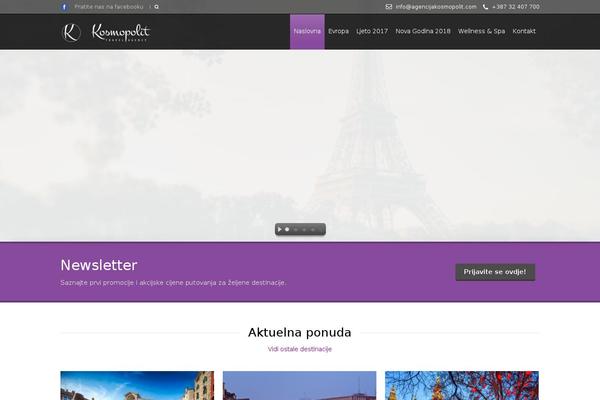 Tour Package v1.01 theme site design template sample