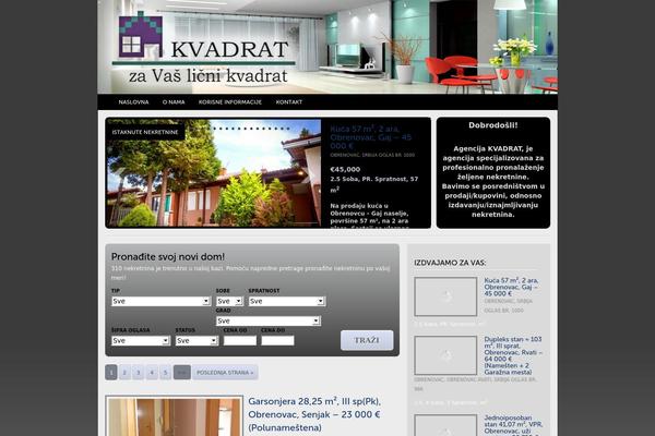 Realestate_2 theme site design template sample