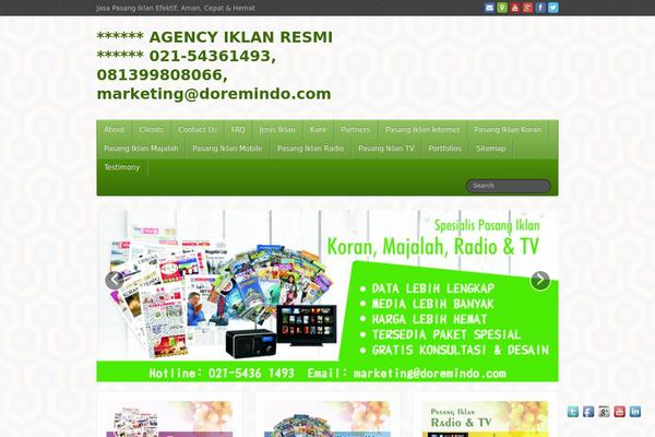 iFeature theme site design template sample