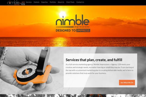 Flat Bootstrap theme site design template sample