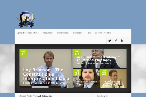 Nexus theme site design template sample