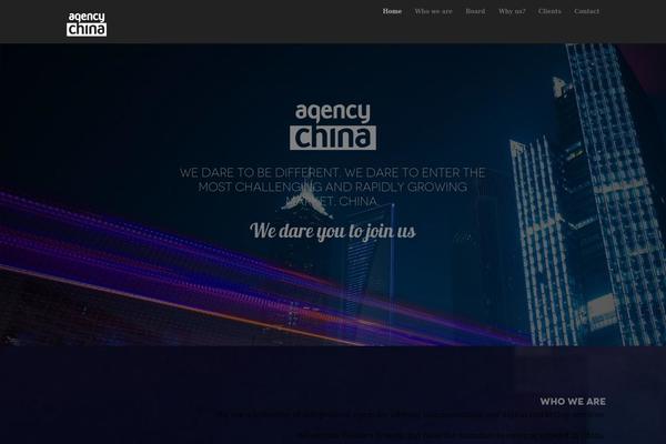 Mercurial theme site design template sample