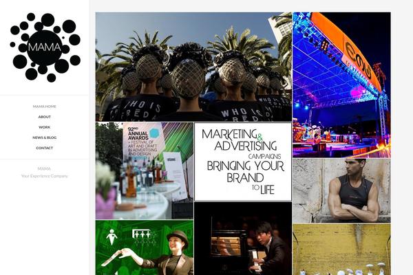 Studiofolio theme site design template sample