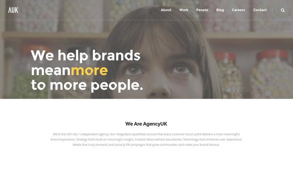 agencyuk.com site used Agencyuk