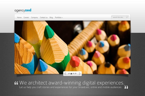 Deepfocus theme site design template sample