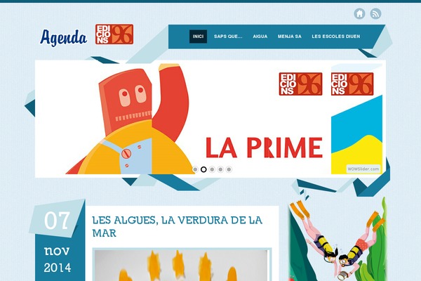 Blogo theme site design template sample