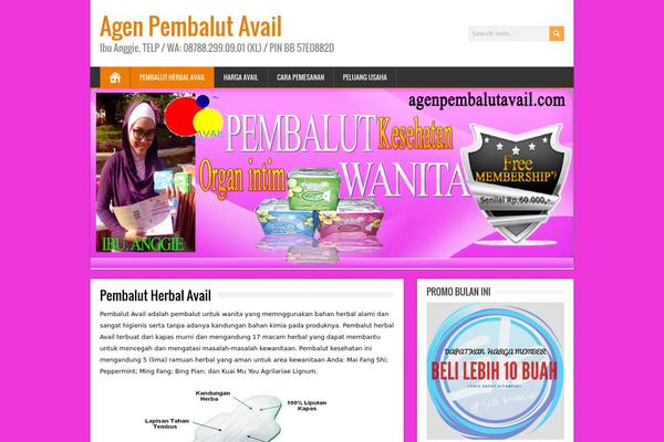 BrickYard theme site design template sample