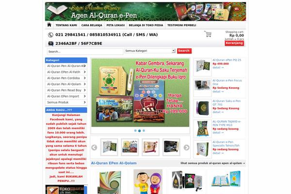 agenquranepen.com site used Wptokoonline