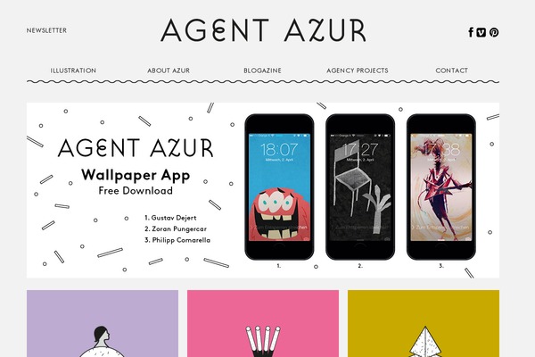 agentazur.com site used Azur