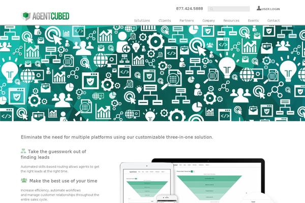 agentcubed.com site used Agentcubed
