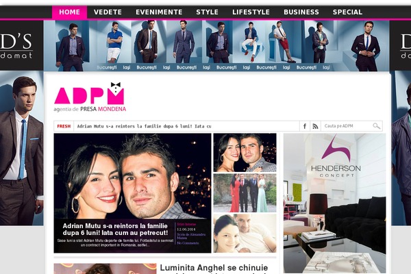 Zox-news-child theme site design template sample