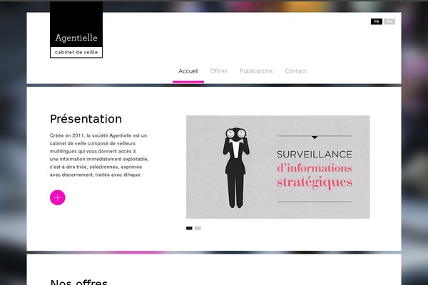 agentielle.com site used Discoverpro