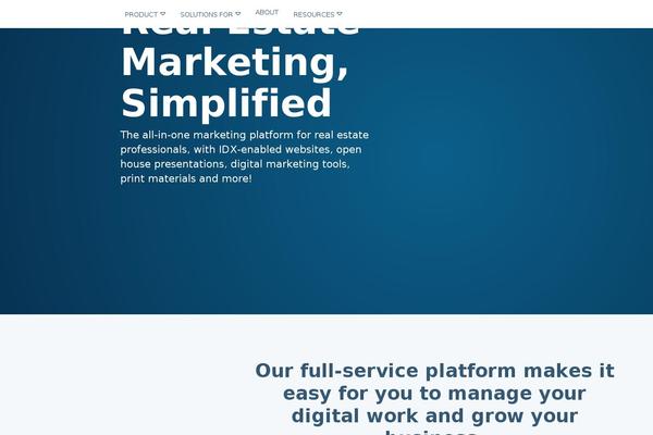 Site using Simple-social-buttons plugin