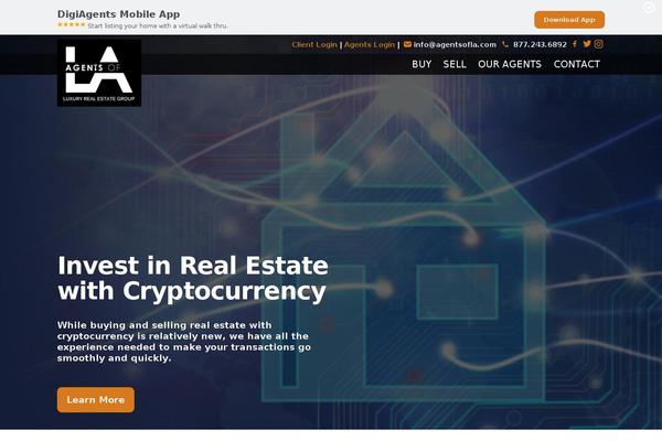 Site using Myhome-idx-broker plugin
