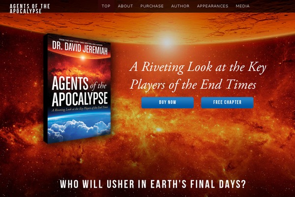 agentsoftheapocalypse.com site used Agents