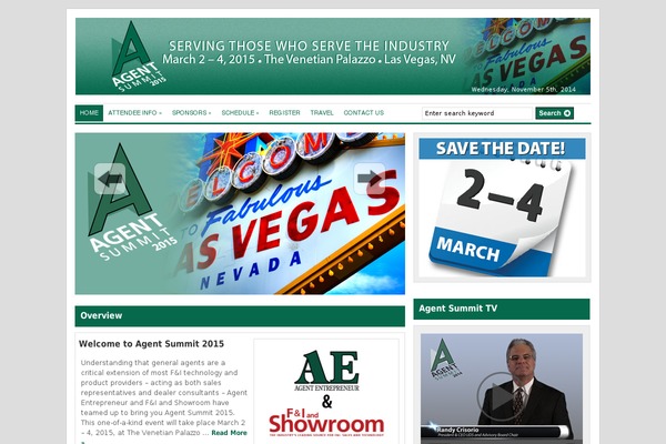 agentsummit.com site used Agent-entrepreneur