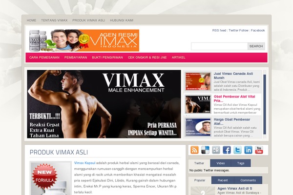Site using All in One SEO Pack plugin