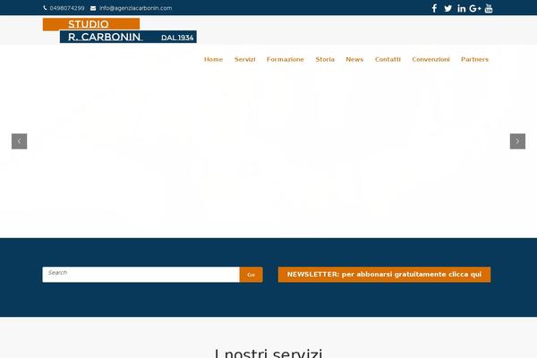 Mist theme site design template sample