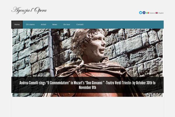 Acoustic theme site design template sample