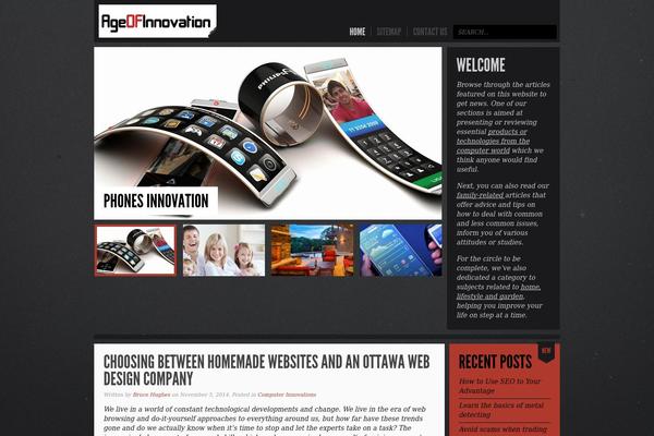 Big Easy theme site design template sample