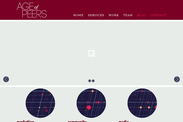Thunder theme site design template sample