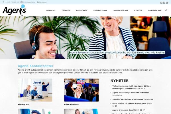 ageris.se site used Barona-theme