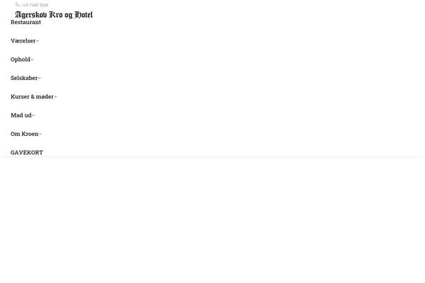 Site using Food-menu-pro plugin
