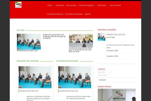 PRO Business theme site design template sample