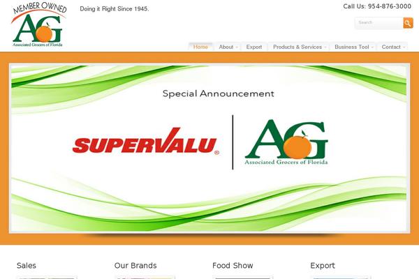 PureVISION theme site design template sample