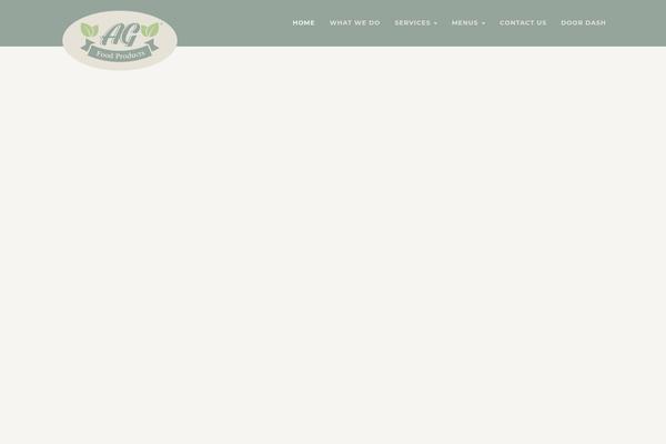 agfoodproducts.com site used Fable
