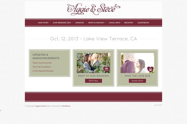 Geraldine theme site design template sample
