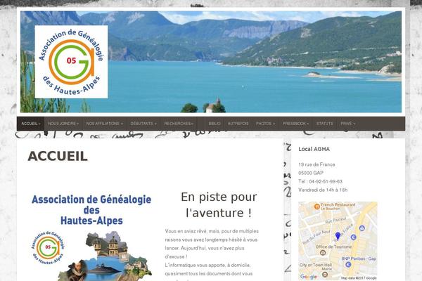 Site using Feature A Page Widget plugin