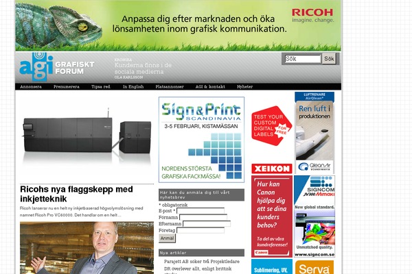 agi.se site used Materialwp