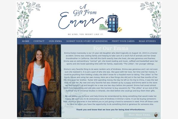 emma theme websites examples