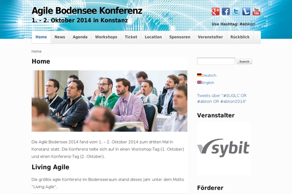 Site using Timeline Twitter Feed plugin