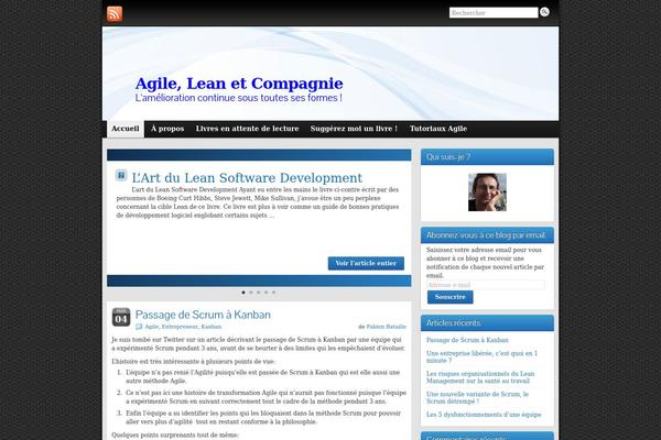 Graphene theme site design template sample