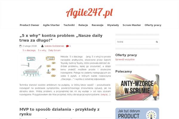 15Zine theme site design template sample